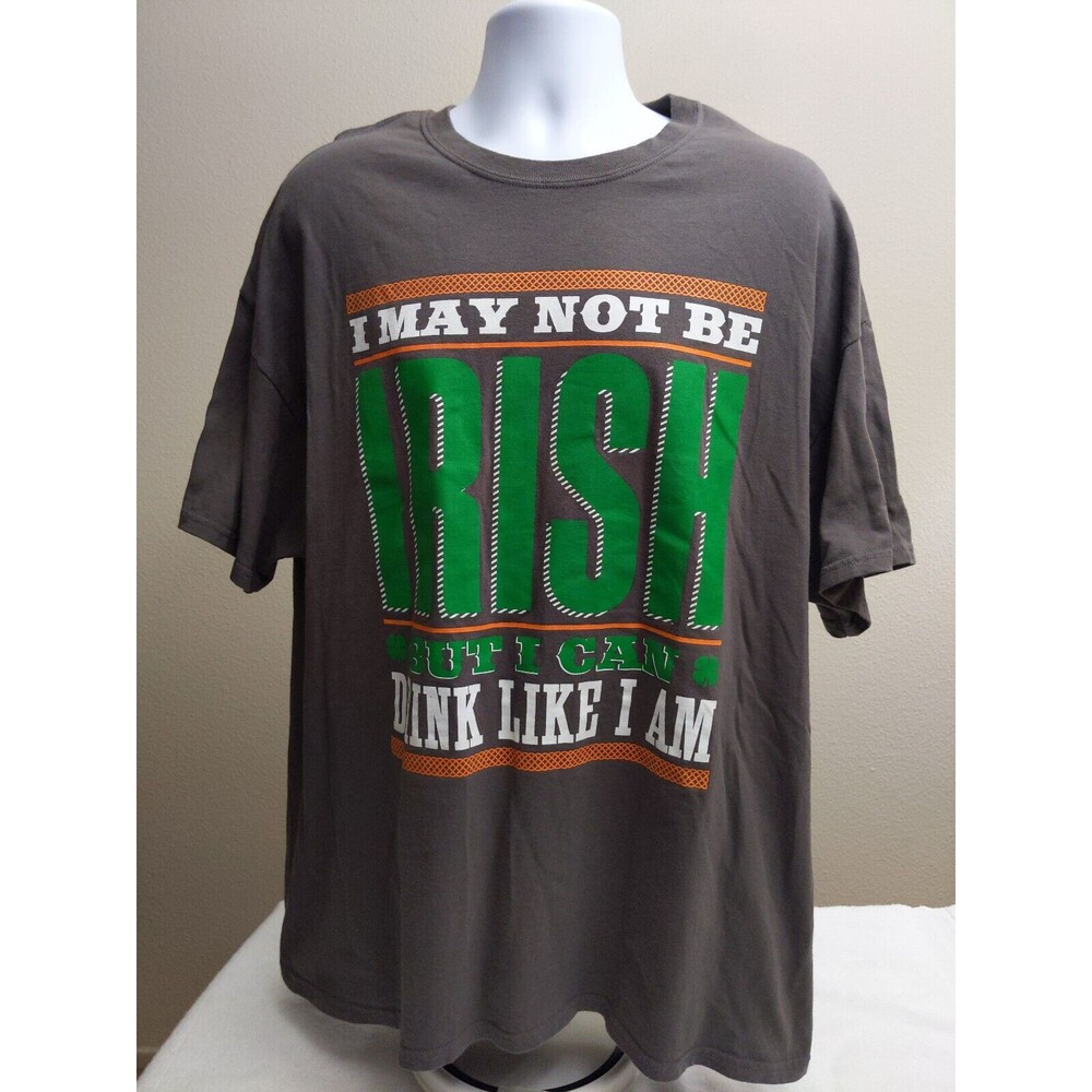 Gildan Shirts Heavy Cotton Tear Away Tee Large Gray